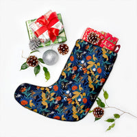 Tropical Buttterfly And Flower Christmas Stocking - Polynesian Pride