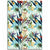 Tropical Flower Plant And Leaf Pattern Area Rug - AH Luxurious - Polynesian Pride