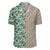 Tropical Flowers Monstera Leaf Lauhala Moiety Hawaiian Shirt - Polynesian Pride