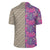 Tropical Hibiscus Purple Lauhala Moiety Hawaiian Shirt - Polynesian Pride