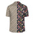 Tropical Hibiscus Strelitzia Palm Leaves Lauhala Moiety Hawaiian Shirt - Polynesian Pride
