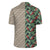Tropical Monstera Leaf Green Mix Lauhala Moiety Hawaiian Shirt - Polynesian Pride