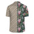 Tropical Monstera Leaf Red Lauhala Moiety Hawaiian Shirt - Polynesian Pride