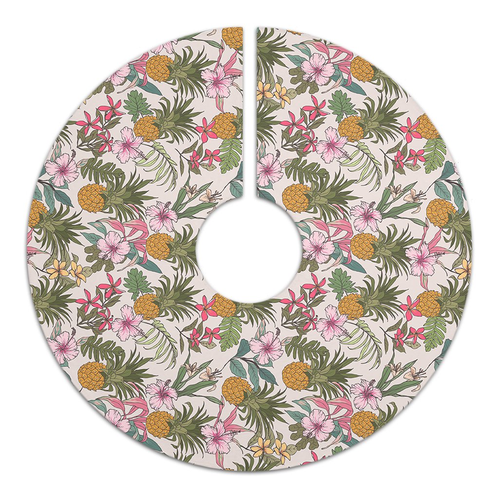 Tropical Pineaapple Tree Skirt - Polynesian Pride