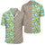 Tropical Plumeria Blue Lauhala Moiety Hawaiian Shirt Unisex Art - Polynesian Pride
