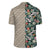 Tropical Plumeria Pattern With Palm Leaves Lauhala Moiety Hawaiian Shirt - Polynesian Pride