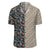 Tropical Strelitzia Black Lauhala Moiety Hawaiian Shirt - Polynesian Pride