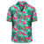 Tropical Strelitzia Blue Hawaiian Shirt - Polynesian Pride