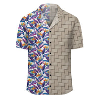 Tropical Strelitzia Lauhala Moiety Hawaiian Shirt - Polynesian Pride
