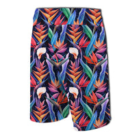 Tropical Flower Board Shorts - Polynesian Pride