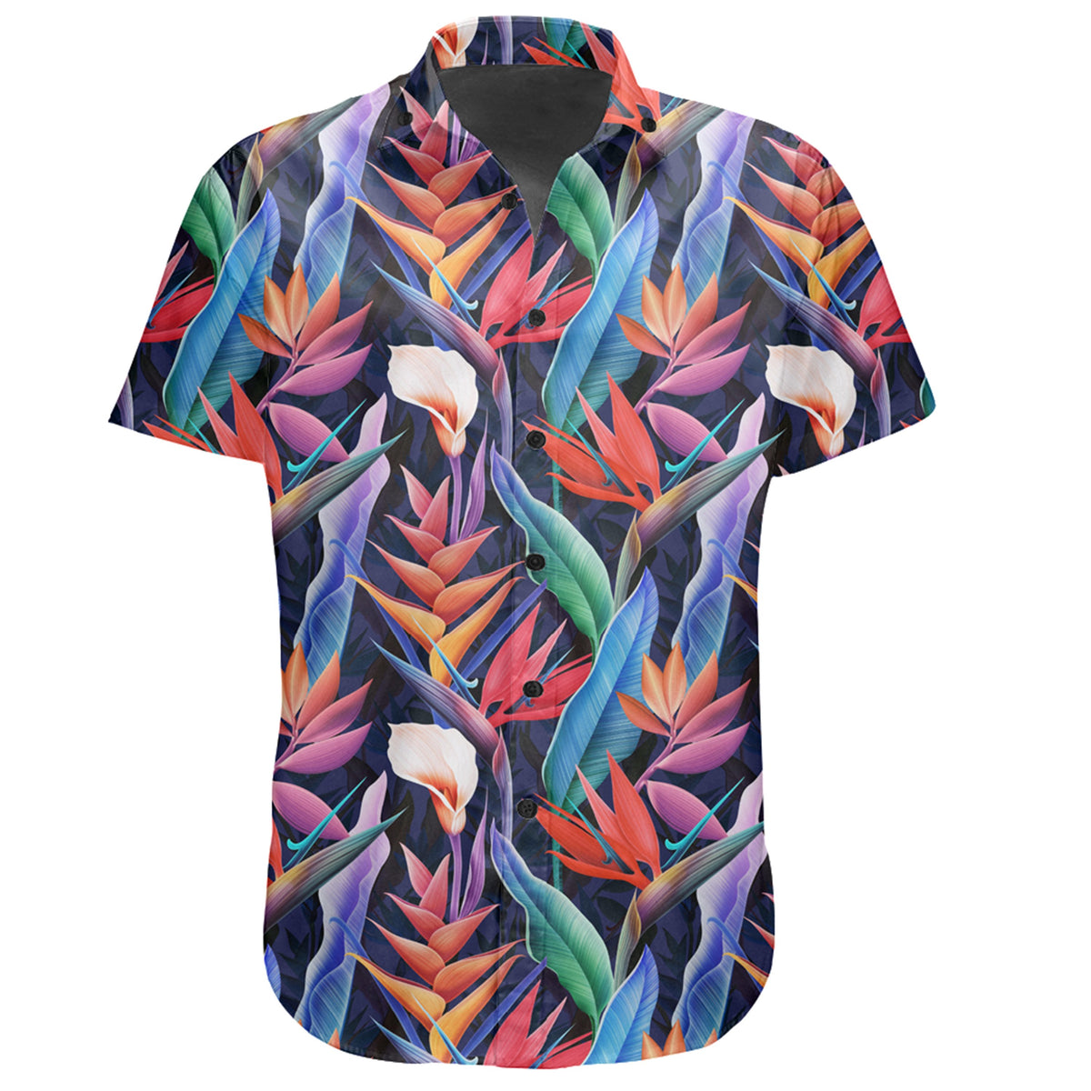Hawaiian Shirt - Tropical Flower Shirt - Polynesian Pride