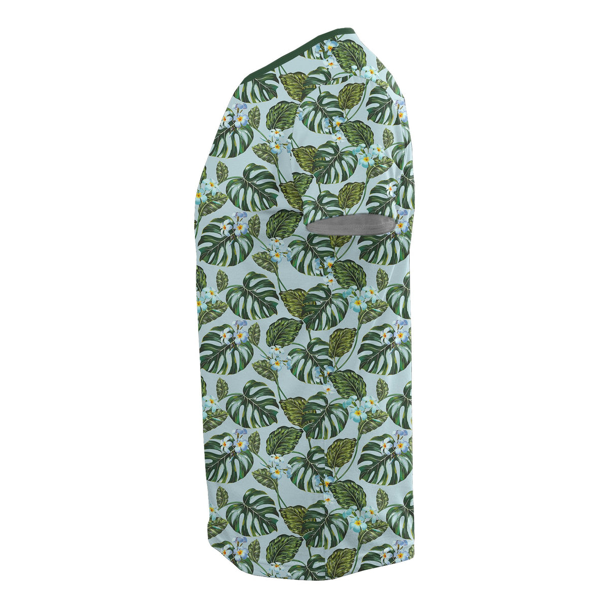 Hawaii Tropical Flowers Monstera Leaf T Shirt - Polynesian Pride