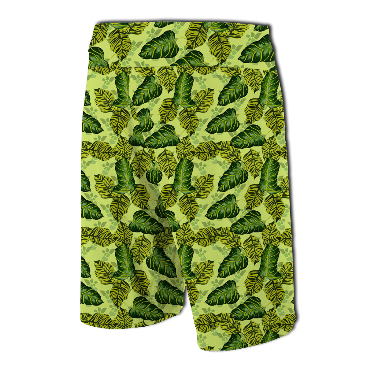 Tropical Green Board Shorts - Polynesian Pride
