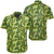 Hawaiian Shirt - Tropical Green Shirt Unisex Black - Polynesian Pride