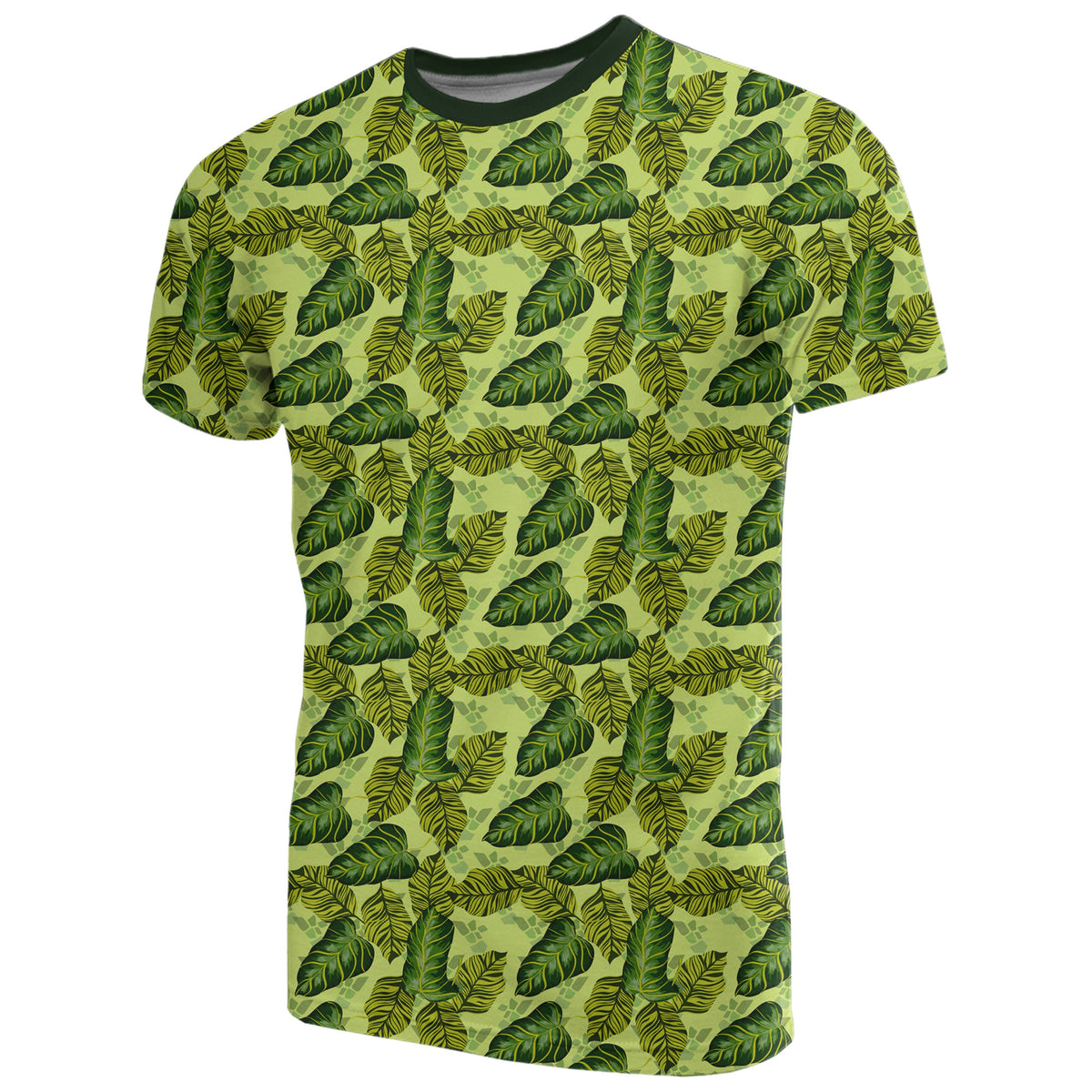 Hawaii Tropical Green T Shirt - Polynesian Pride