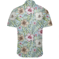 Hawaiian Shirt - Tropical Hibiscus Palm Leaves Shirt - Polynesian Pride