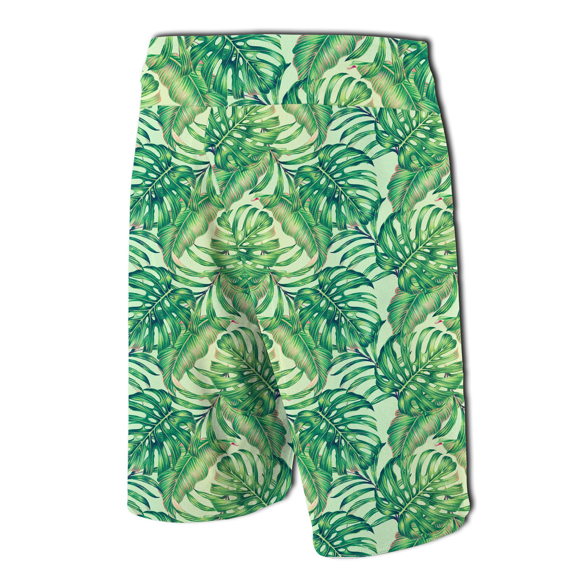 Tropical Leaves Jungle Monstera Leaf Board Shorts - Polynesian Pride