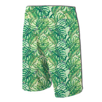 Tropical Leaves Jungle Monstera Leaf Board Shorts - Polynesian Pride