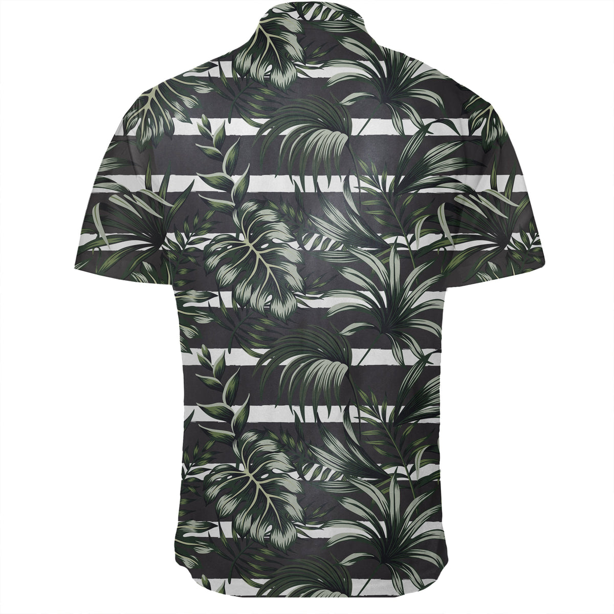 Hawaiian Shirt - Tropical Line Patttern Shirt - Polynesian Pride