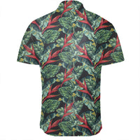 Hawaiian Shirt - Tropical Monstera Leaf Green Mix Shirt - Polynesian Pride