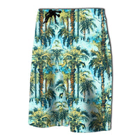 Tropical Palm Trees Blue Board Shorts - Polynesian Pride