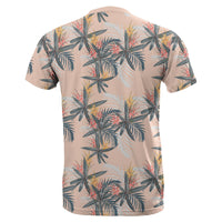 Hawaii Tropical Pattern Pink T Shirt - Polynesian Pride