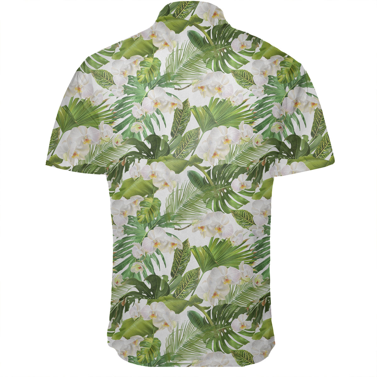 Hawaiian Shirt - Tropical Plumeria White Shirt - Polynesian Pride