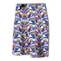 Tropical Strelitzia Board Shorts - Polynesian Pride