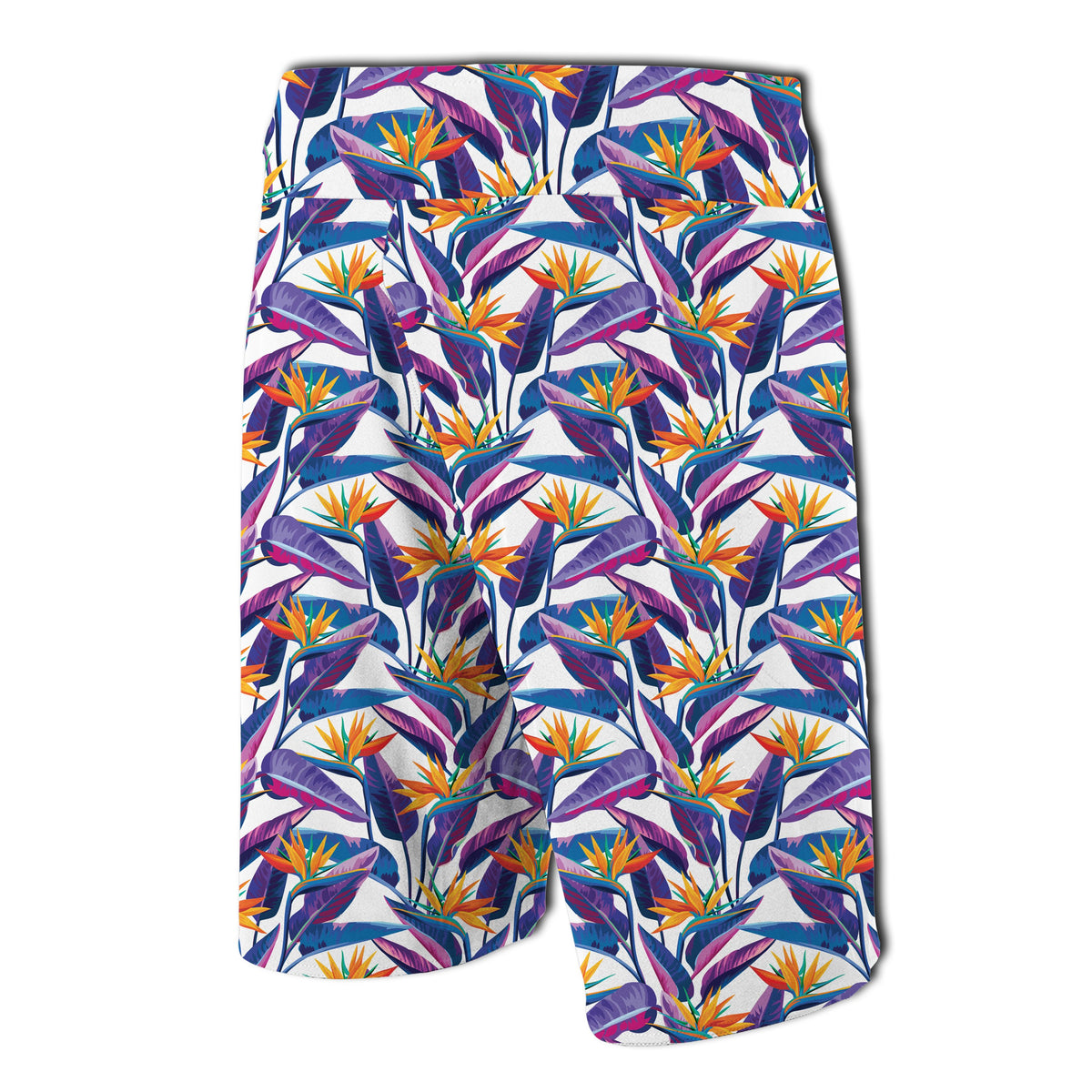 Tropical Strelitzia Board Shorts - Polynesian Pride