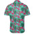 Hawaiian Shirt - Tropical Strelitzia Blue Shirt - Polynesian Pride