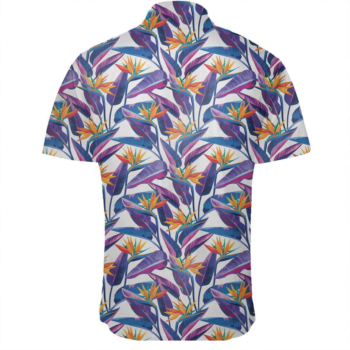 Hawaiian Shirt - Tropical Strelitzia Shirt - Polynesian Pride