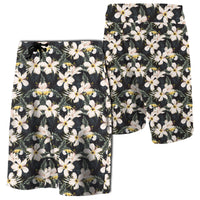 Tropical Toucans Hibiscus Palm Leaves Board Shorts - Polynesian Pride