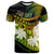 Custom Fiji Day T Shirt Flying Fijians Masi Kesa Style Reggae LT7 Reggae - Polynesian Pride