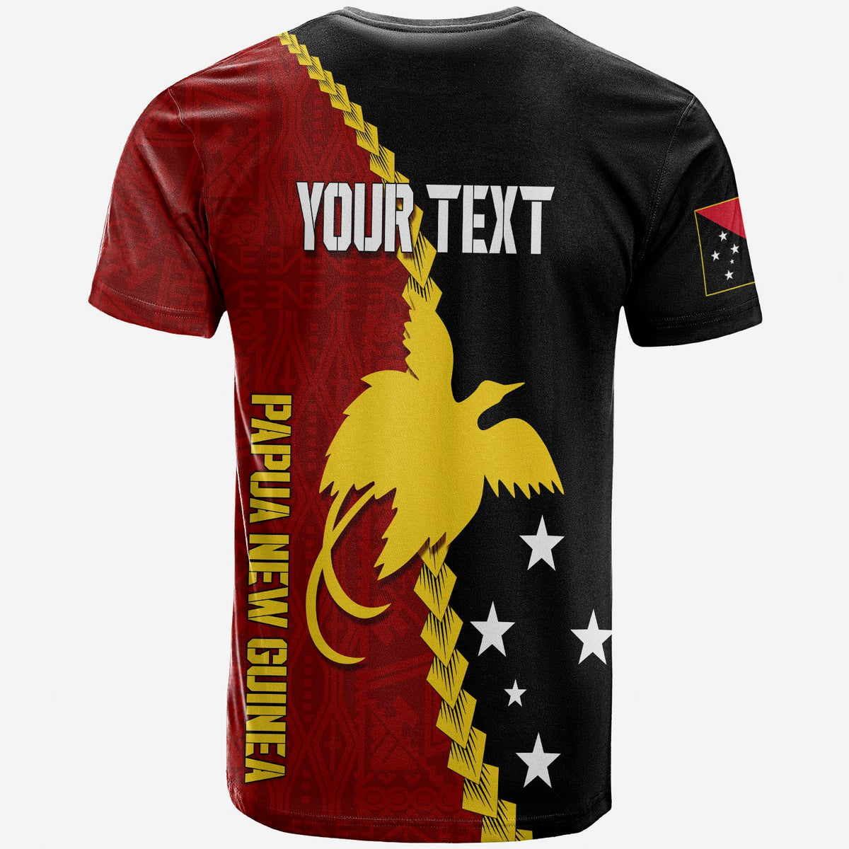 Custom Papua New Guinea T Shirt 47th Independence Anniversary Motu Revareva LT7 - Polynesian Pride