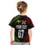 Personalised Aussie Kangaroos Mix Mate Maa Tonga T Shirt KID Aboriginal with Kupesi LT7 - Polynesian Pride