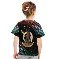 Vanuatu Proud To Be A Ni-Van - Polynesian Pattern T Shirt KID - Penama Province LT7 - Polynesian Pride