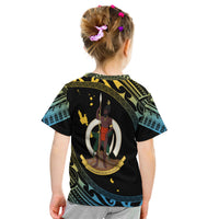 Vanuatu Proud To Be A Ni-Van - Polynesian Pattern T Shirt KID - Sanma Province LT7 - Polynesian Pride
