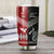 New Zealand And Tonga Tumbler Together - Black LT8 Black - Polynesian Pride