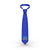 Tonga Tupou Tertiary Institute Necktie Simple Style - Blue LT8 - Polynesian Pride