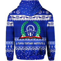 Tupou Tertiary Institute Christmas Hoodie Simple Style LT8 - Polynesian Pride