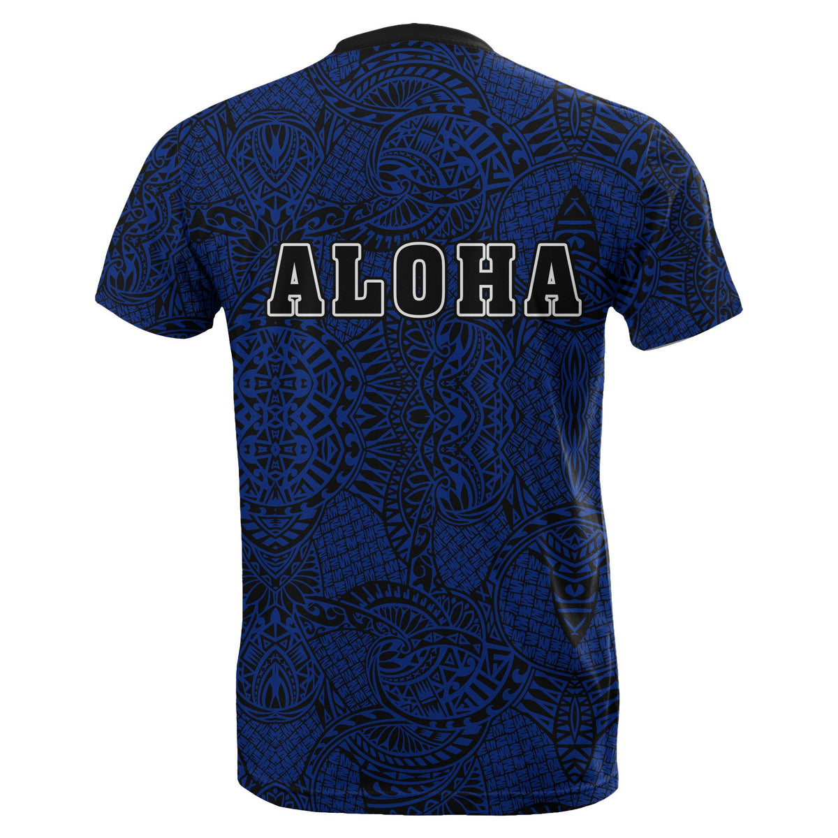 Hibiscus Polynesian Blue Hawaii Turtle T Shirt - Polynesian Pride