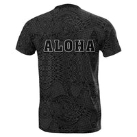 Honu Polynesian Gray Hawaii Turtle T Shirt - Polynesian Pride