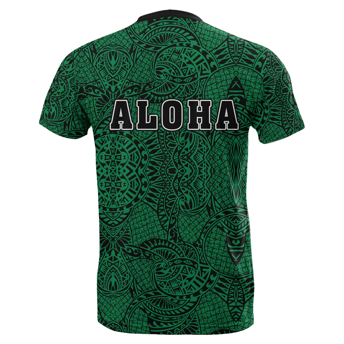 Hibiscus Polynesian Green Hawaii Turtle T Shirt - Polynesian Pride