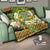 Tuvalu Premium Quilt - Polynesian Gold Patterns Collection