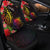 Tuvalu Car Seat Cover - Tropical Hippie Style Universal Fit Black - Polynesian Pride