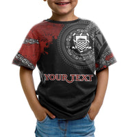 Tuvalu Polynesian Custom T Shirt Polynesian Chain Style - Polynesian Pride