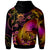 Tuvalu Custom Zip up Hoodie Tuvalu in wave - Polynesian Pride