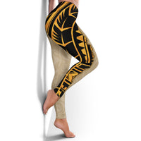 Hawaii Women's Leggings - Polynesian Wild Style - Polynesian Pride