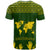 Federated States of Micronesia United Nations Day T Shirt Green Simple World Map Version LT9 - Polynesian Pride