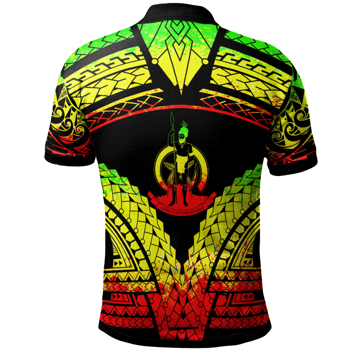 Vanuatu Polo Shirt A Piece Of My Heart - Polynesian Pride